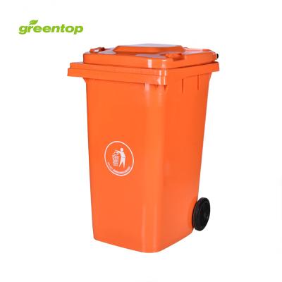 China viable industrial waste bin 100 liter street plastic waste bin for sale