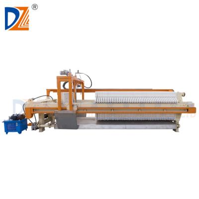 China Automatic Sugar Plant Filtration Plate Type Plant Beet Filter Press for sale