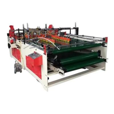 China Semi Automatic Carton Folder Gluer Crash Bottom Lock Folder Gluer Machine for 2000 KG for sale