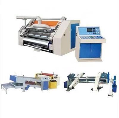 China 300mm-9999mm Cutting Length Corrugated Paperboard 2 Layer Single Facer Line for Carton Box for sale