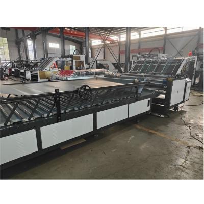 China Semi Automatic Carton Lamination Machine for Flute Paperboard Packaging Production for sale