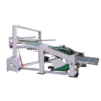 China Wood Packaging Material Automatic Stacker Carton Machine for High Speed Printing for sale