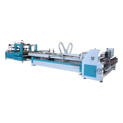 China Automatic Corrugated Cardboard Box Folding Gluing Machine for Customer Requirements for sale