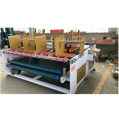 China Semi Automatic Folder Gluer Machine for Paper Forming and Carton Box Production for sale