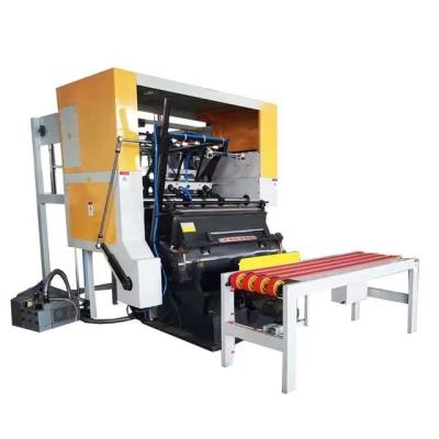 China Plastic Film Auto Feeder Die Cutting and Creasing Machine for Corrugated Cardboard for sale