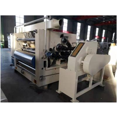 China Design Semi Automatic 2 Layers Corrugated Board Single Facer Production Line Machine 380V for sale