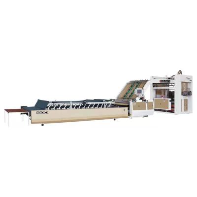 China Glue Type Corn Starch/Food Gluer High Speed Paper Flute Laminating Machine for Results for sale