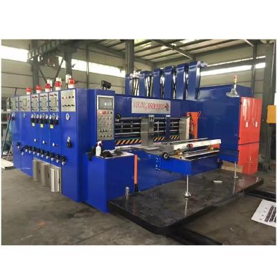 China 18000 KG Spannung 380 Automatische Flexo Wellplattendruckmaschine/Slottermaschine zu verkaufen