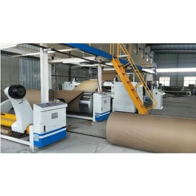 China 5500 KG High Productivity Automatic Corrugated Cardboard Production Line For 2/3/5/7 Layer Cardboard for sale