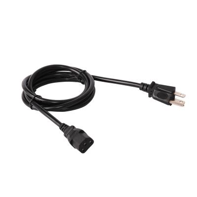 China COMPUTER Factory Price 7A 125V Pse Standard 3 Pin Plug Used Laptop AC Power Cord for sale