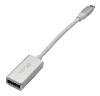 China Usb3.1 Type C to Usb C DP Adapter to Displayport Converter for Macbook KY-C018 for sale