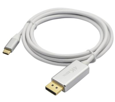 China COMPUTER USB Type C to DisplayPort DP Male to Male Cable 4K 60HZ 6FT for sale