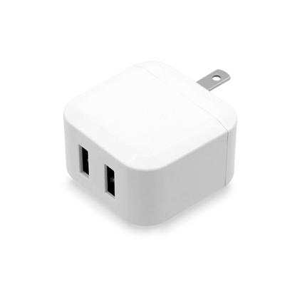 China Smart Cell Phone Mobile Phone Accessories Factory In China 5V 2.4A Dual USB Wall Travel Charger for sale