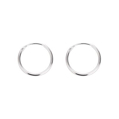 China Industrial CLASSIC Amazon Christmas White Gold Hoop Earrings For Women Sterling Silver Hoops Sets Trendy Bulk Dangly For Women for sale