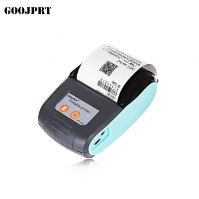 China 2 Inch Mini Portable Thermal Receipt Printer Black And White Fiscal Blue Tooth Mobile Thermal Printer for sale