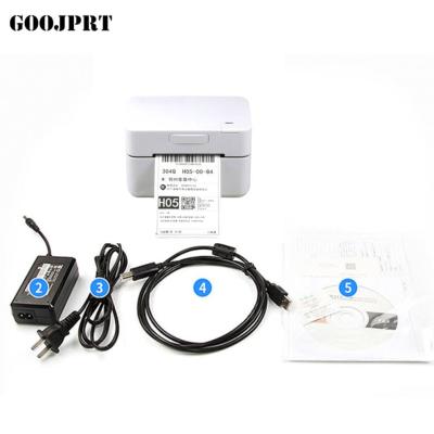 China GOOJPRT Thermal POS Barcode Label Printer USB Black and White Sticker Printer for Shipping Supplies and Packaging for sale