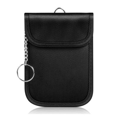 China RFID Blocking Signal Shield RFID Blocking Car Key Case Faraday Cage Signal Shield Car Key Pocket Protector for sale