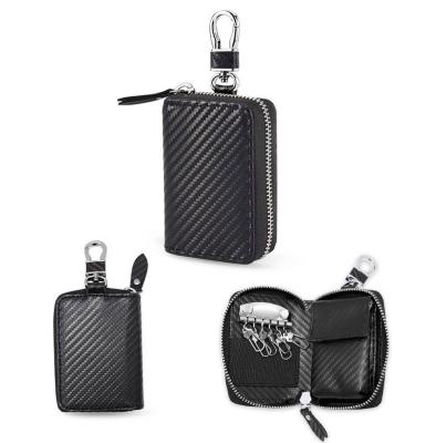 China RFID block carbon fiber removable car key faraday bag FOB for sale