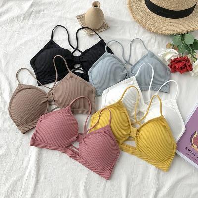 China 2020 Seamless Wholesale Women Fashion Seamless Bra Ladies Casual Non-wired Bra for sale