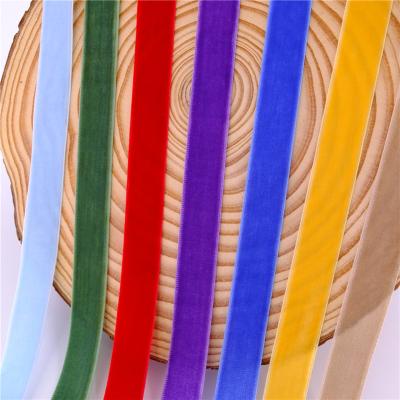 China 32 Colors Viable Velvet Ribbon 16MM 5/8