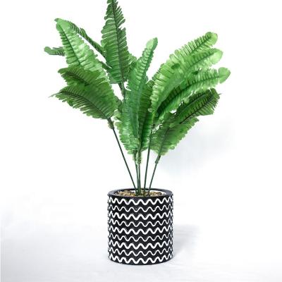 China Modern Nordic Design Cement Planter Pot Ceramic Flower Pot For Garden Decoration for sale