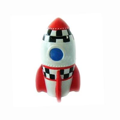 China Saving Artificial Vivid Ceramic Rocket Rocket Piggy Bank, Cheap Piggy Bank, Antique Ceramic Piggy Bank for sale