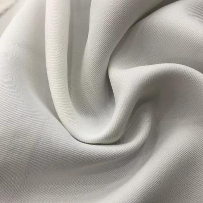 China New Anti-static Polyester 180GSM White Spun Cotton Like Microfiber Peach Skin Heavy Twill Fabric Ready For Shorts Sublimation Print for sale