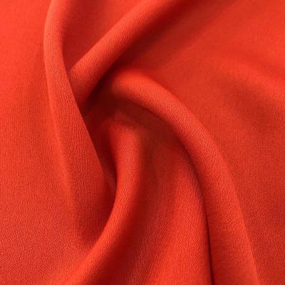 China FDY Polyester Satin Foam Anti-Static Silky Back Crepe For Blazer/215GSM Heavy Acetate Like Satin Back Crepe For Lady's Suit for sale