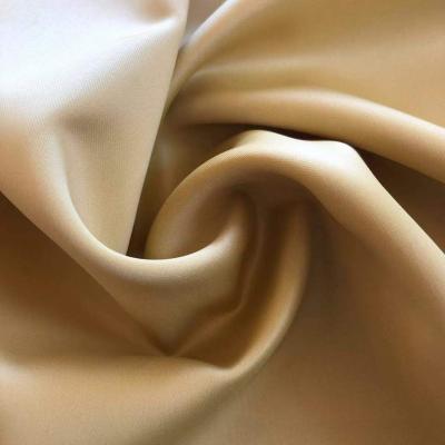 China Polyester Anti-Static High End Spandex Duchess Heavy Satin For Bridal Dress/230GSM Poly Matte Duchess Satin For Wedding Dress for sale