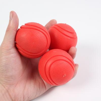 China China Industrial High Quality Soft Solid Silicone Rubber Ball With Holes Solid Rubber Ball for sale