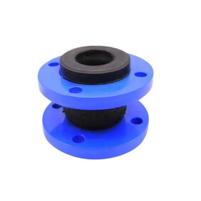 China Industrial Flanged Connector Coupling Pipeline Bellows Compensator Price Epdm Flexible Rubber Expansion Joint for sale