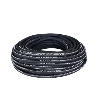 China China Durable High Quality High Pressure Hydraulic Hose Wire Braided Rubber Hose R1 R2 1sn 2sn - buy for sale