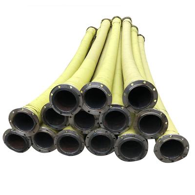 China Durable Large Diameter Flexible Rubber Hose Marine Float Hose For Port Channel Dredging Works for sale