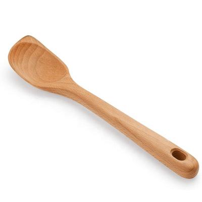 China Good Handles Wooden Corner Spoon Sustainable for sale