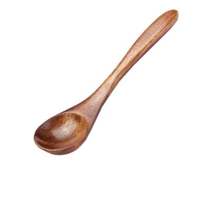 China Sevensun Sustainable Small Wooden Spoons Teaspoon Serving Utensils For Cooking Condiments for sale