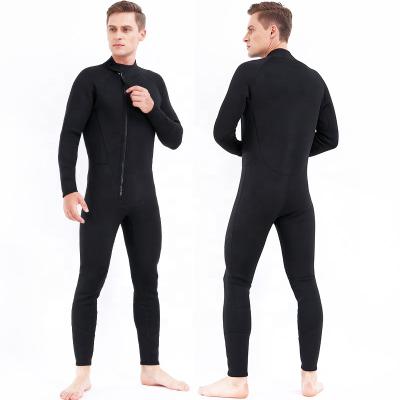 China Online Selling Adult Full 3mm Neoprene Front Zipper Free Diving Neoprene Scuba Wetsuit Surfing Wetsuit for sale