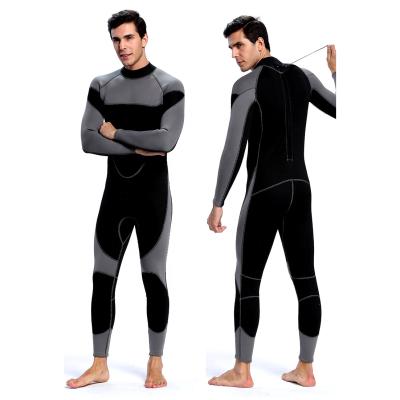 China Popular Fast Shipping 3mm Full Adult Neoprene Scuba Diving Surfing MEN Inventory Diving Wetsuit for sale