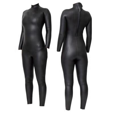 China Women Smooth Skin Women Sealed Freestyle Neoprene Style 3mm Long Sleeve Snorkeling Surfing Wetsuit for sale