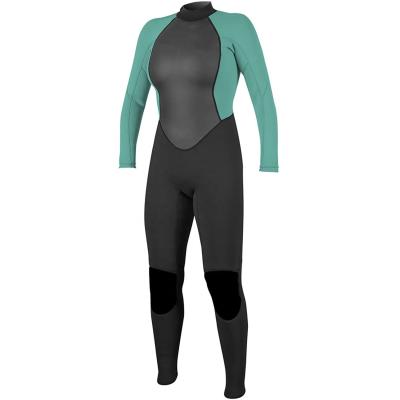 China Woman Professional Quality 3mm Neoprene One Piece Scuba Surfing Full Wetsuit for sale