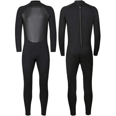 China MAN 3mm Neoprene Full Suit Mens Unisex Surfing Swimming Diving Wetsuit for sale