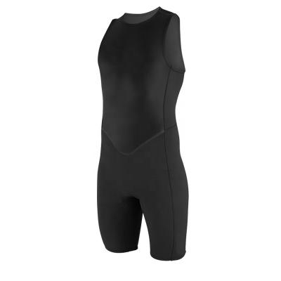 China MAN Customization Professional Diving Free Leg Mens 2mm Neoprene Long Sleeveless Wetsuit for sale