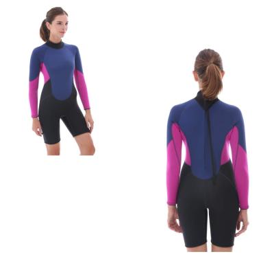 China Woman Customization Women 3mm OEM ODM Neoprene Swimming Surfing Short Wetsuit for sale