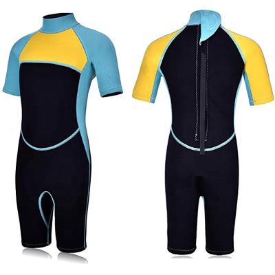 China Child Customization High Quality 3/2mm Neoprene Water Sports Aqua Wear Short Wetsuit for sale