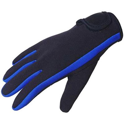 China Wholesale Neoprene Men 3mm Waterproof Cold Proof Diving Gloves / Women Neoprene Anti-Slip Nylon Wholesale for sale