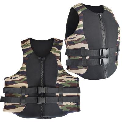 China Nylon Singlet Customed Neoprene Swimming PVC EPE Buoyancy Sports Safety Life Vest for sale