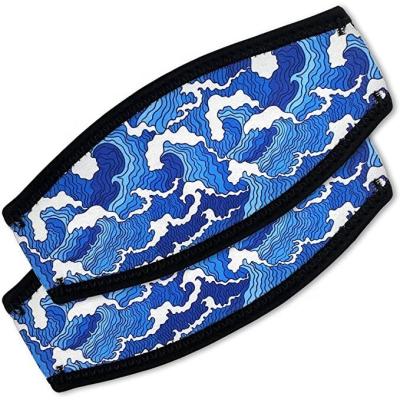 China Factory Customed Neoprene Nylon Colorful Scuba Scuba Packing 5mm Neoprene Band Strap Snorkeling Cover for sale