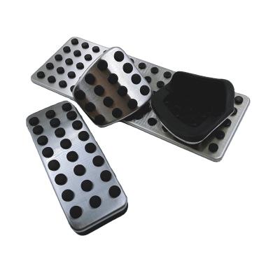 China Interior Accessories Decoration Accelerator Car Brake Performance Anti-Skid Pedal Accelerator Pads For Mercedes-Benz Manual Transmission 2008-2018 for sale