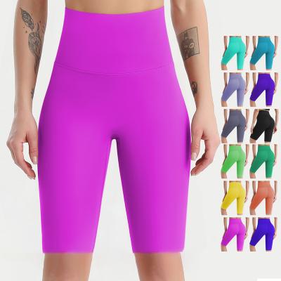 China Breathable 2023 Good Selling Workout Fitness Leggings Sports Biker Shorts Hot Shorts Yoga Leggings Butt Lifting High Waist Womens Pants for sale