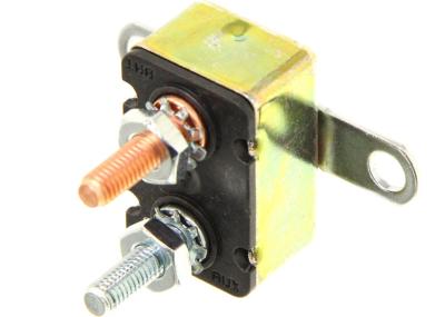 China SAE J553 SAE J1171 Standard Bimetal Temperature Switch 50A DC Circuit Breaker for sale