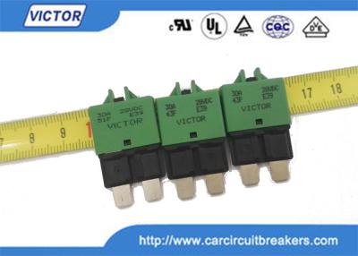 China 15A 30A 28Vdc Manual / Auto Reset Circuit Breaker With Ignition Protected for sale